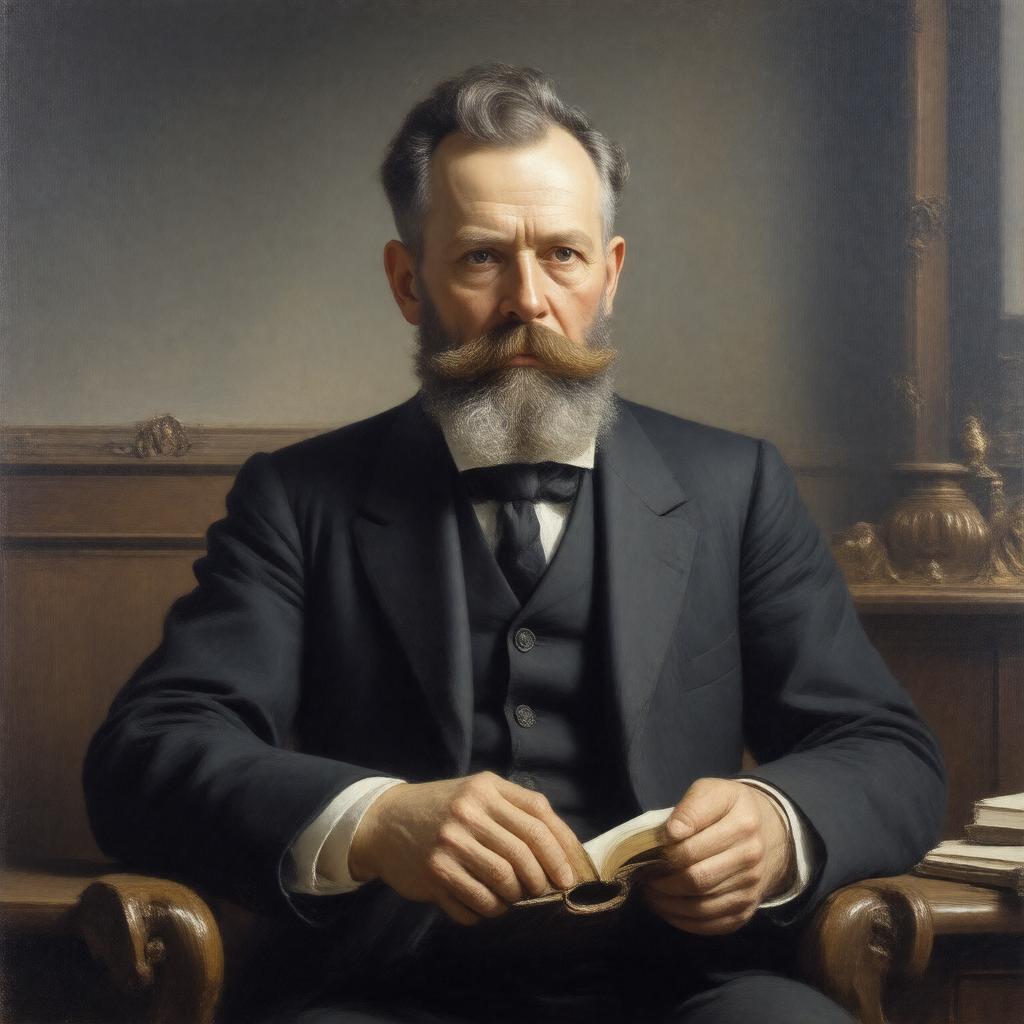 AI-created image of Ilya Tolstoy