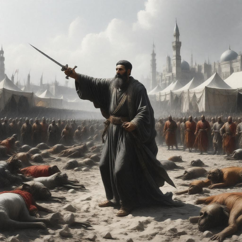 AI-created image of Imam Husayn