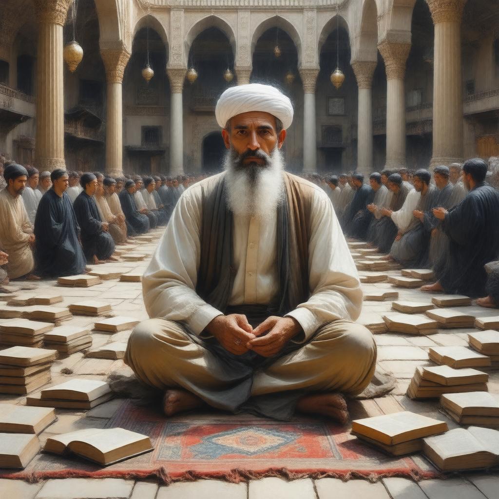 AI-created image of Imam al-Baqir