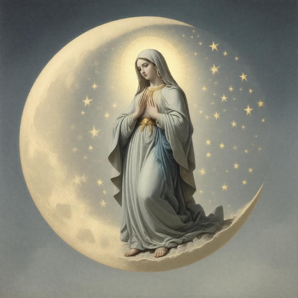 AI-created image of Immaculate Conception