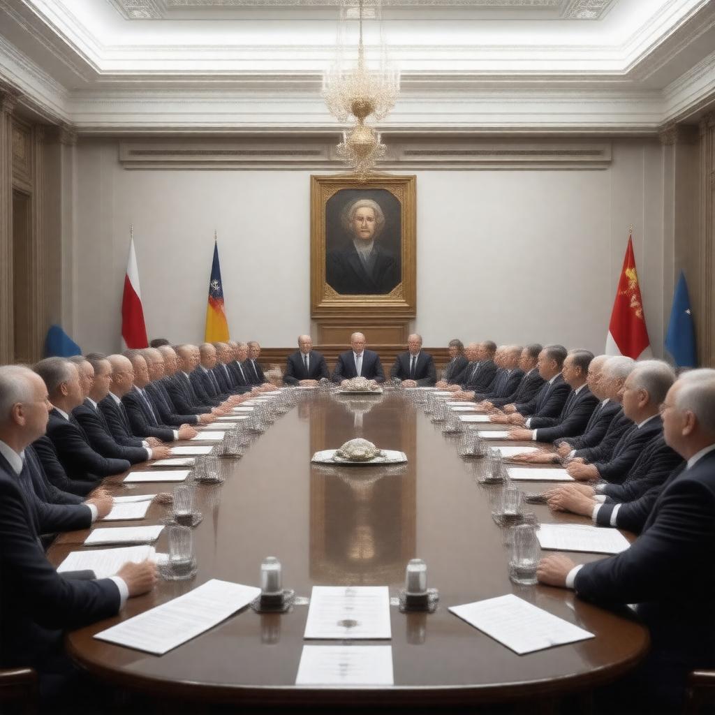 Click to view larger image AI-created image of Immigration Committee