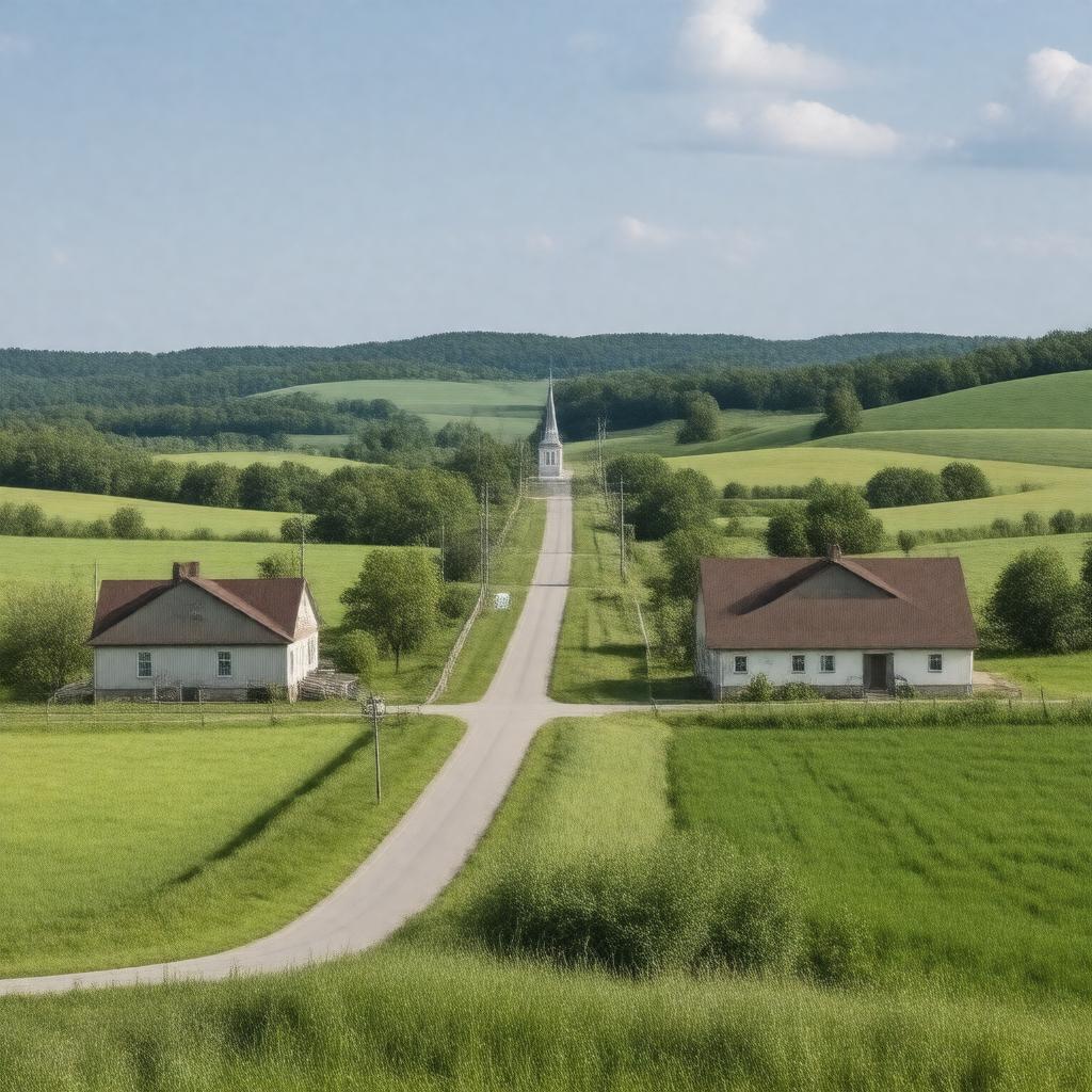 AI-created image of Imogene, Iowa, United States