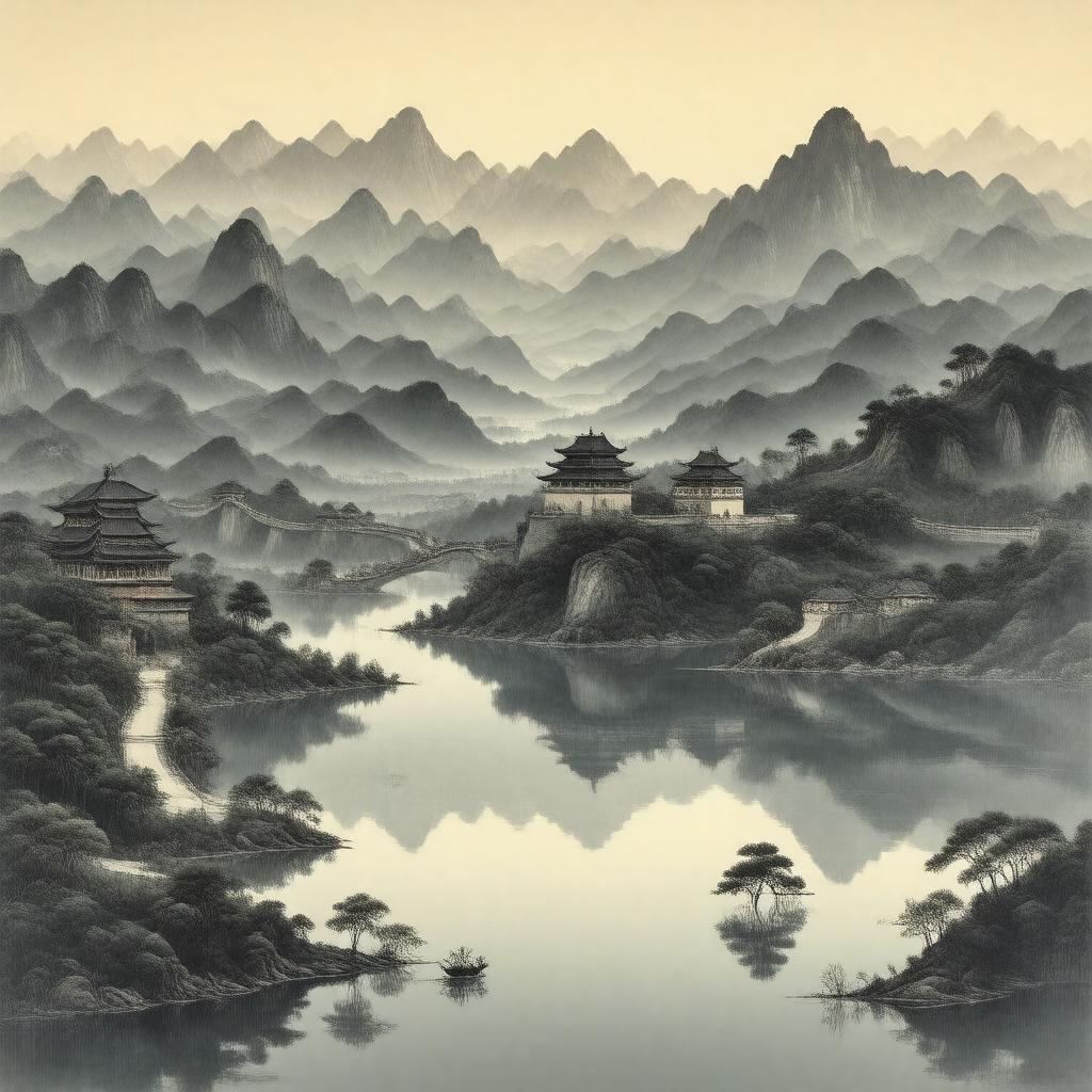 AI-created image of Imperial China