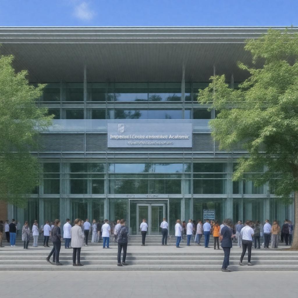 AI-created image of Imperial College Academic Health Science Centre