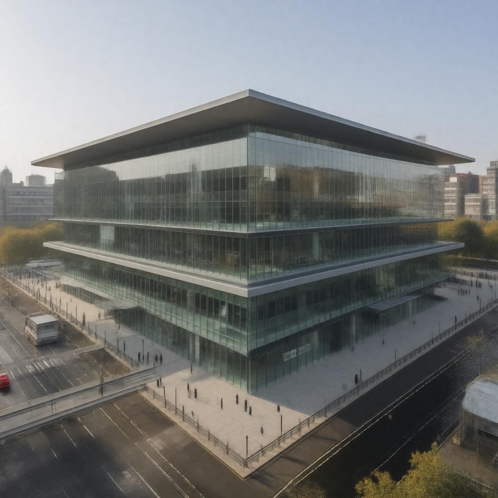 AI-created image of Imperial College London Institute of Civil Engineering