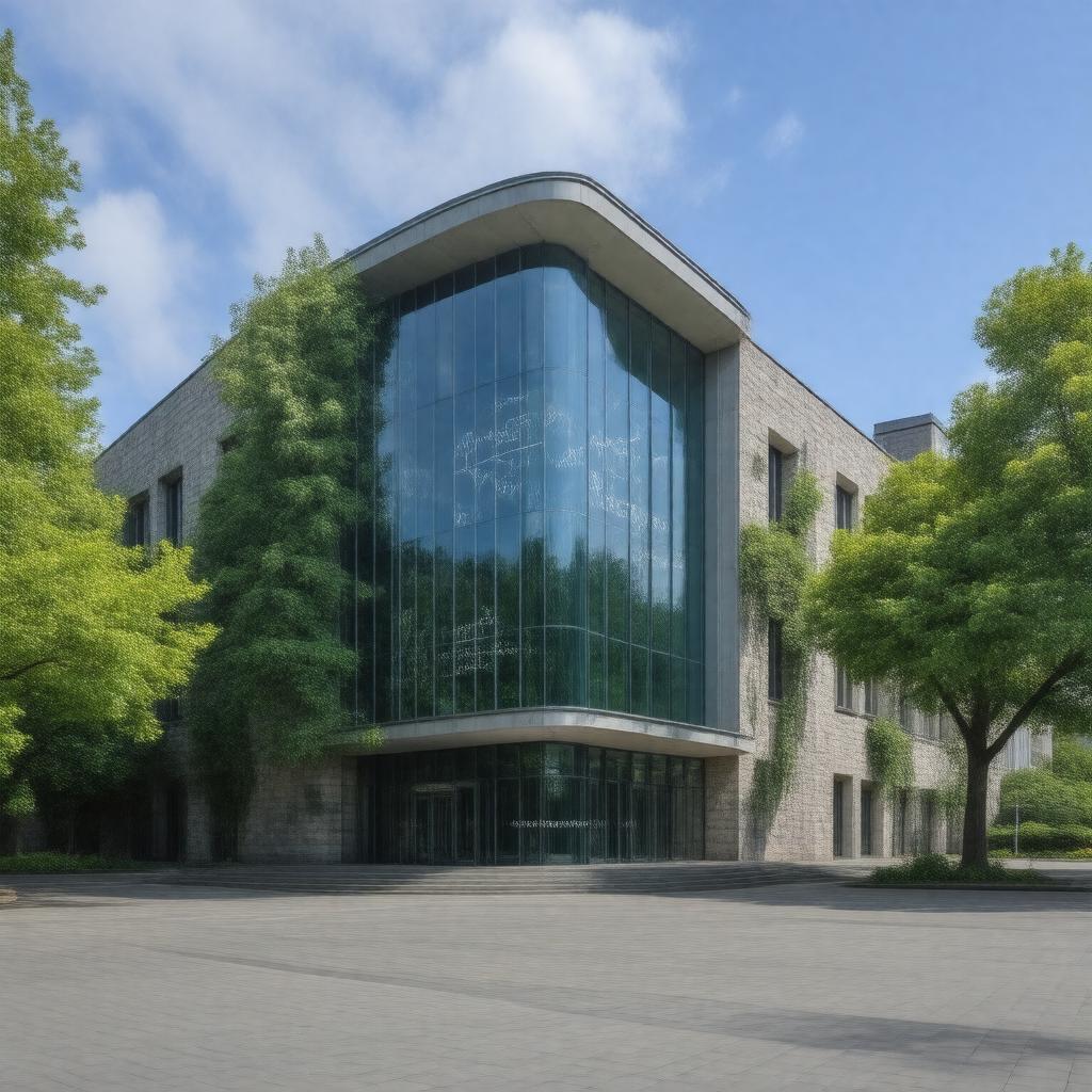 AI-created image of Imperial College London Institute of Mathematics