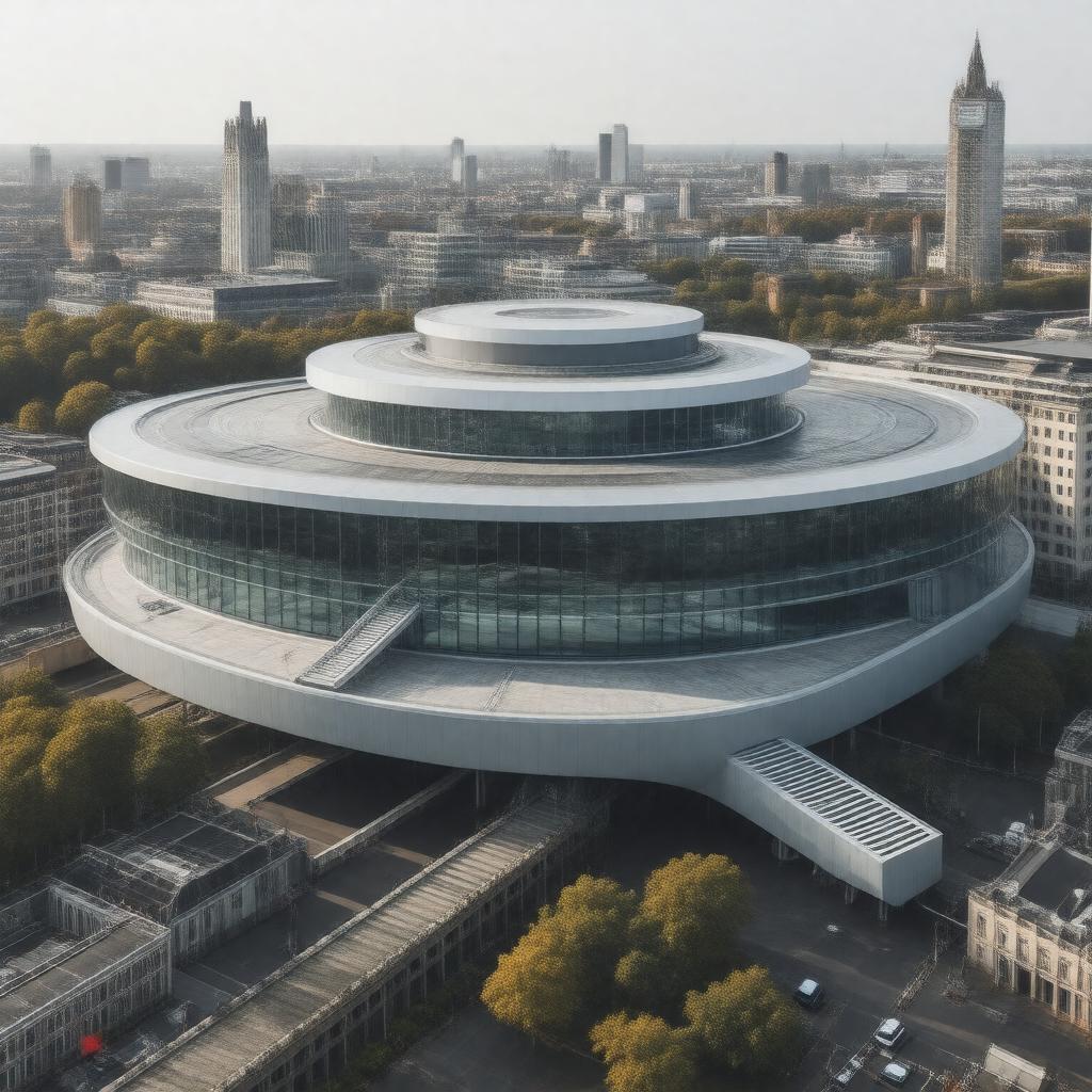 AI-created image of Imperial College London Institute of Security Science and Technology