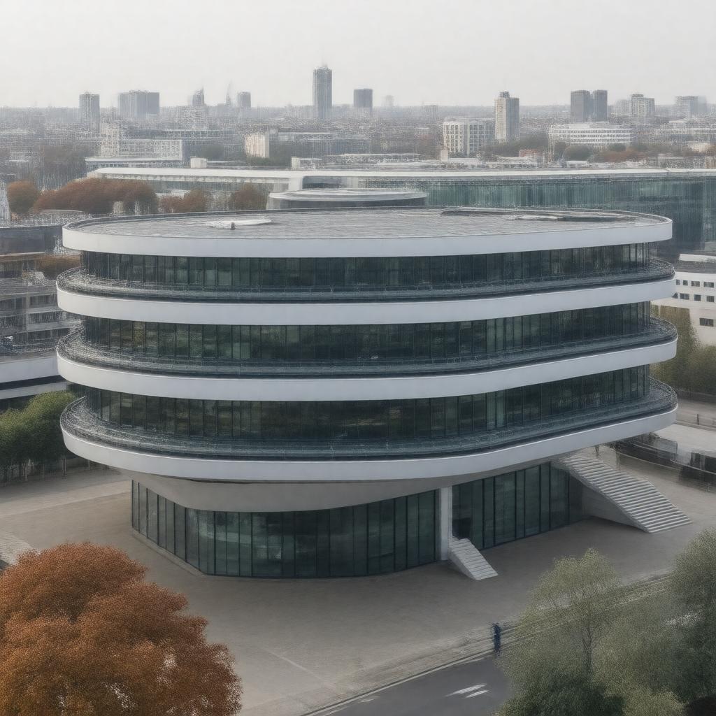 AI-created image of Imperial College London Institute of Social and Economic Research