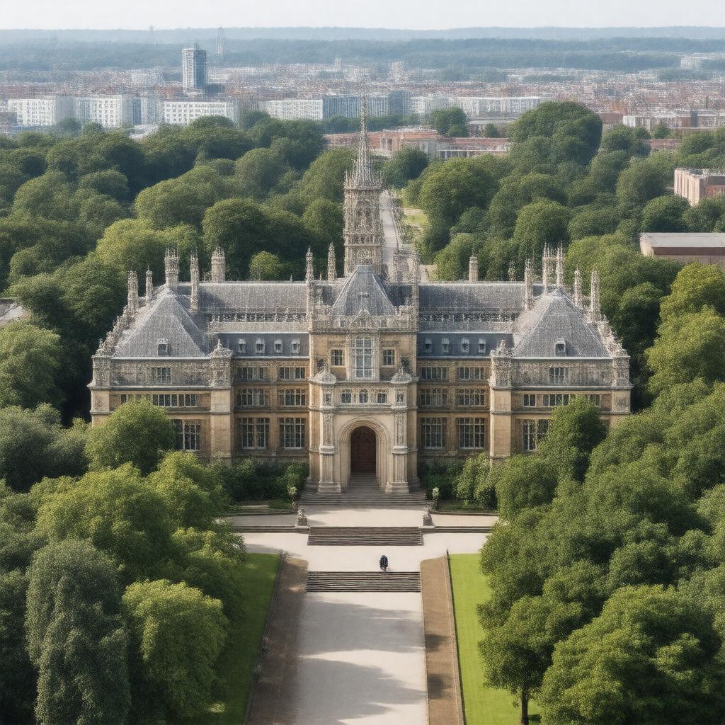 AI-created image of Imperial College of Science, Technology and Medicine