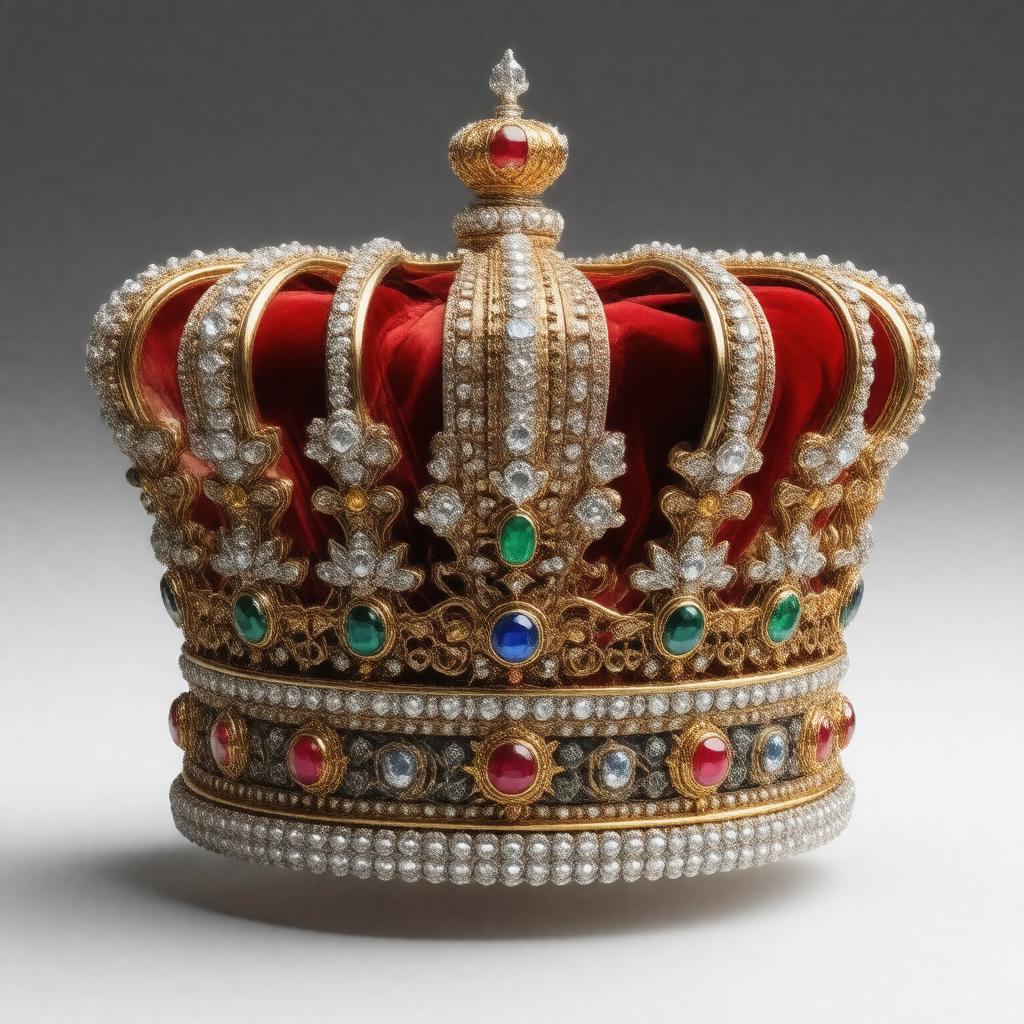 AI-created image of Imperial Crown of India