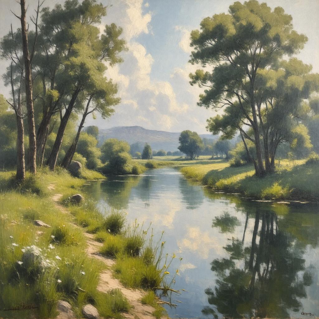 AI-created image of Impressionism