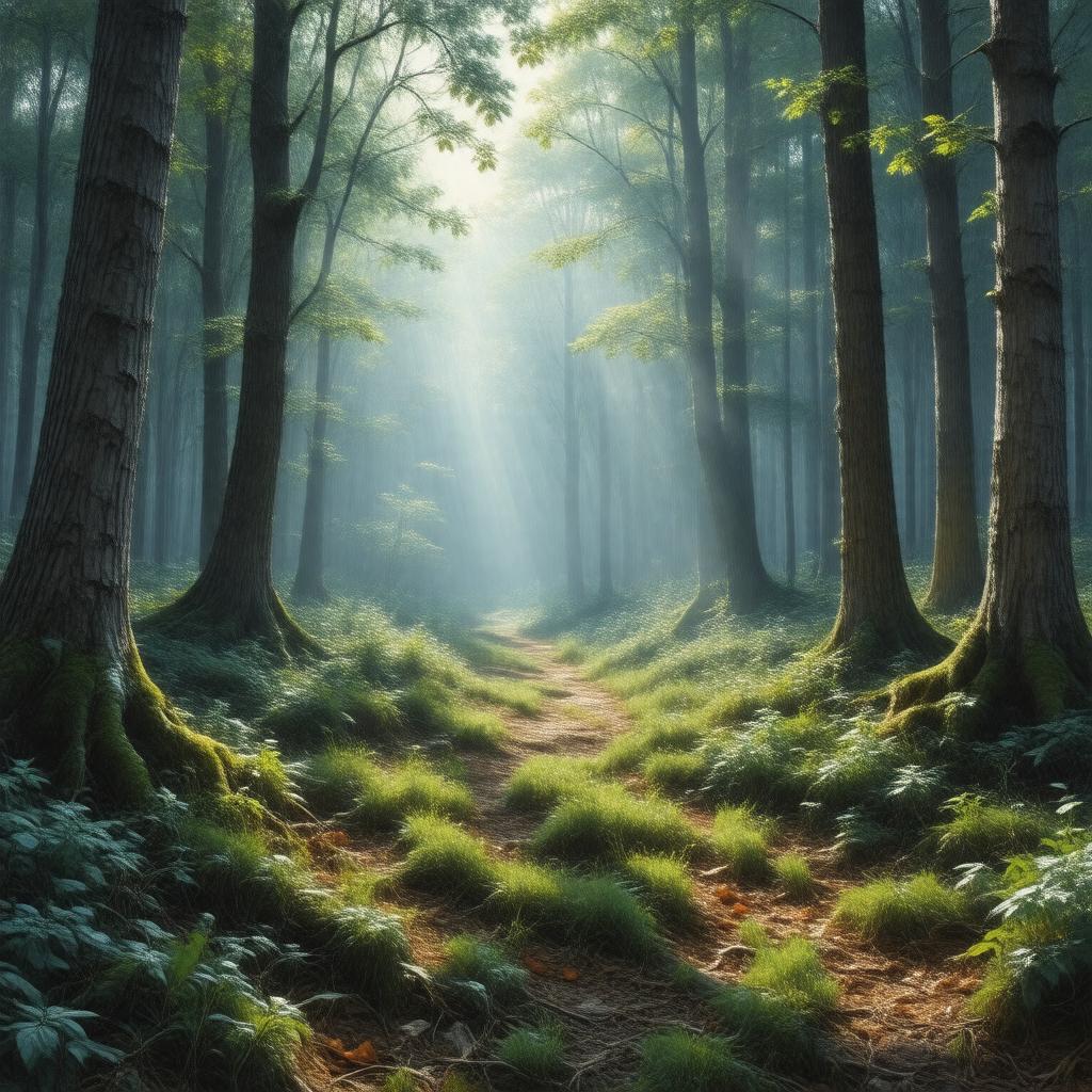 AI-created image of In the Clearing