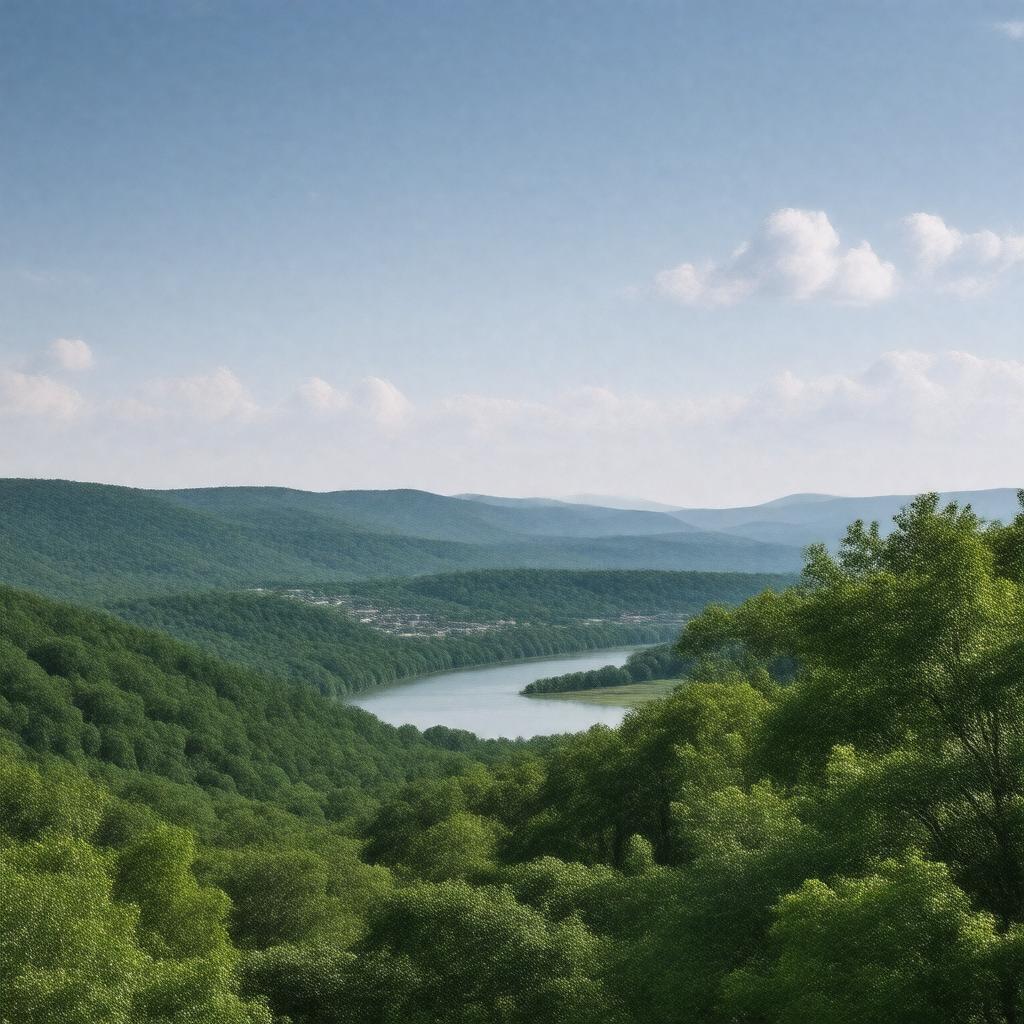 AI-created image of Independence County, Arkansas