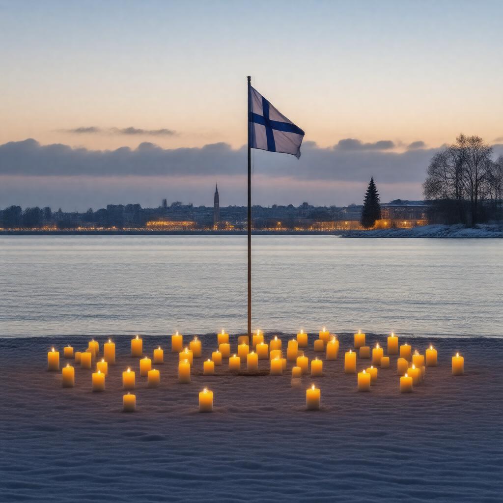 Click to view larger image AI-created image of Independence Day (December 6)