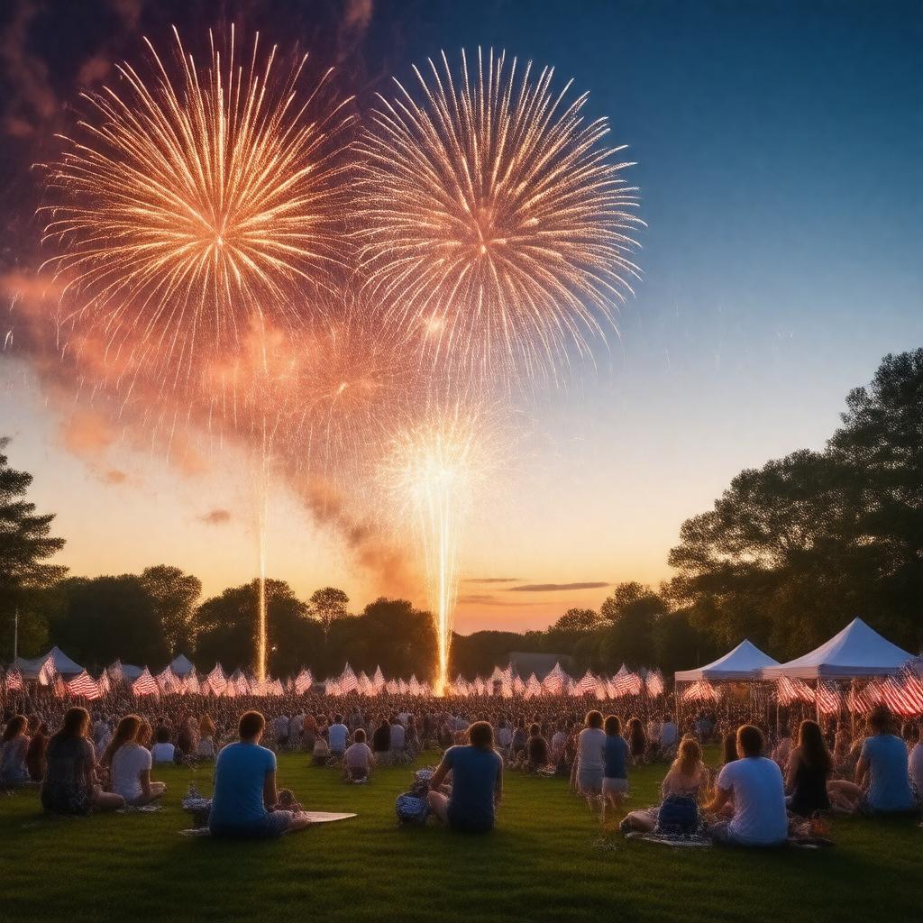AI-created image of Independence Day (July 4th)