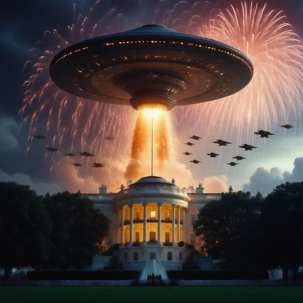 AI-created image of Independence Day (film)