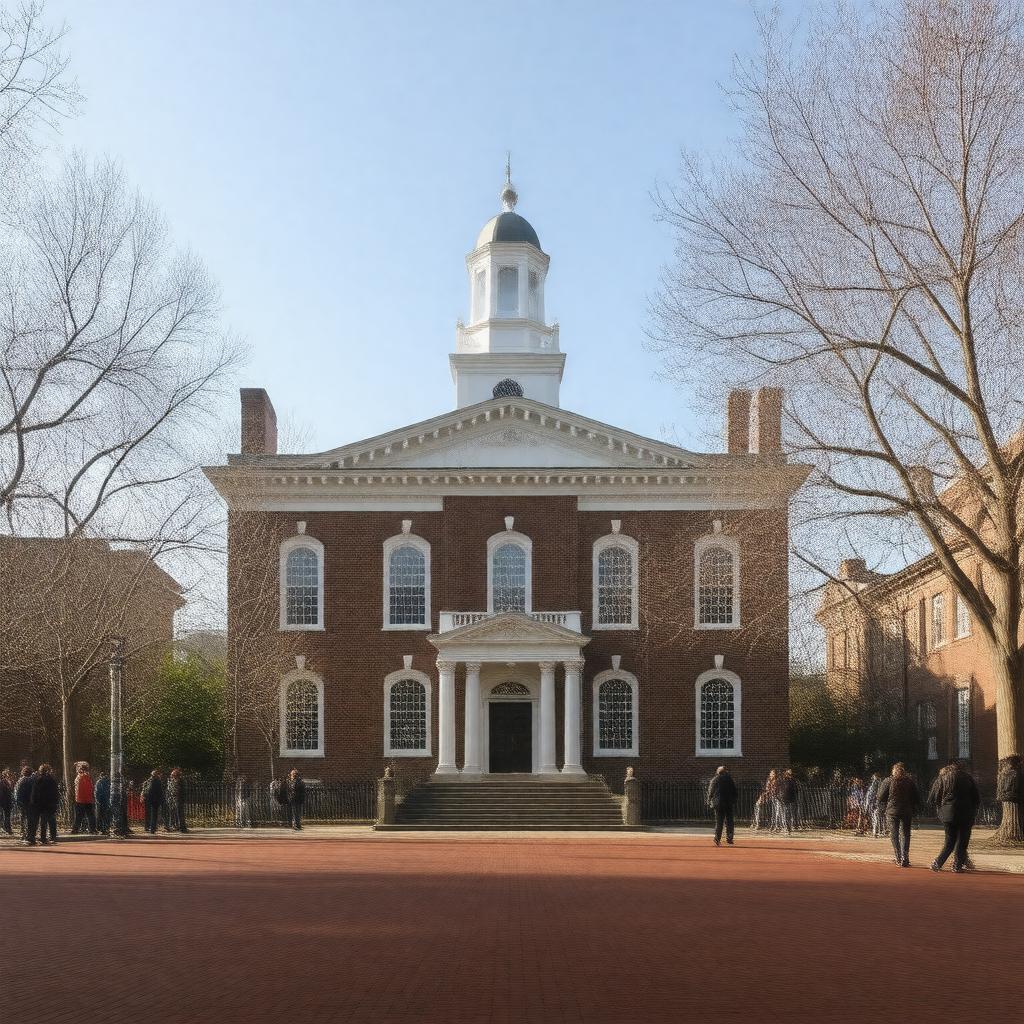 AI-created image of Independence Hall