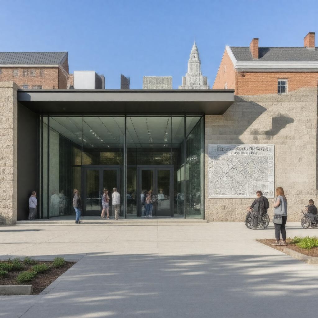 Click to view larger image AI-created image of Independence Visitor Center