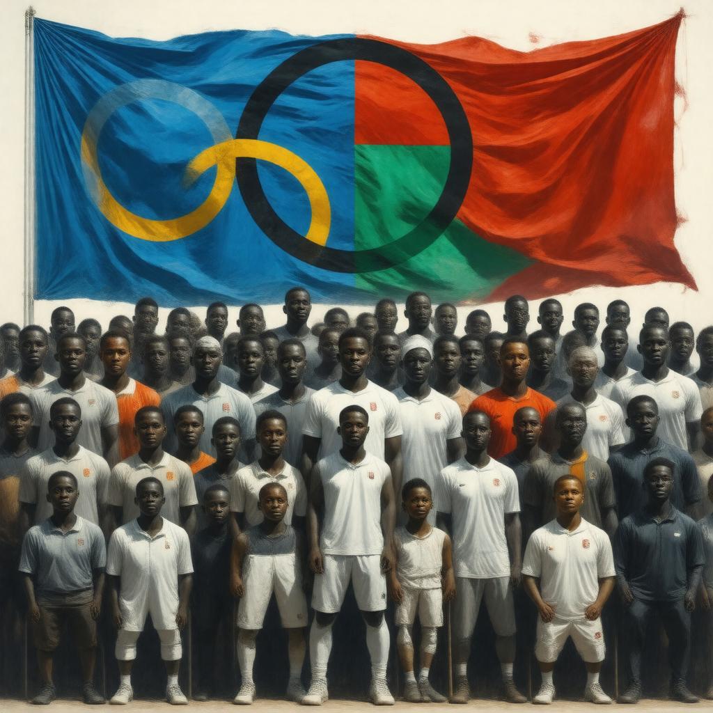 AI-created image of Independent Olympic Athletes