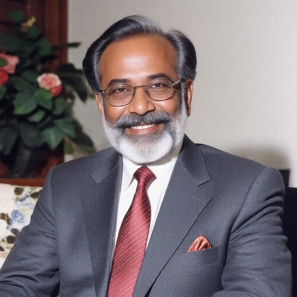 AI-created image of Inder Kumar Gujral