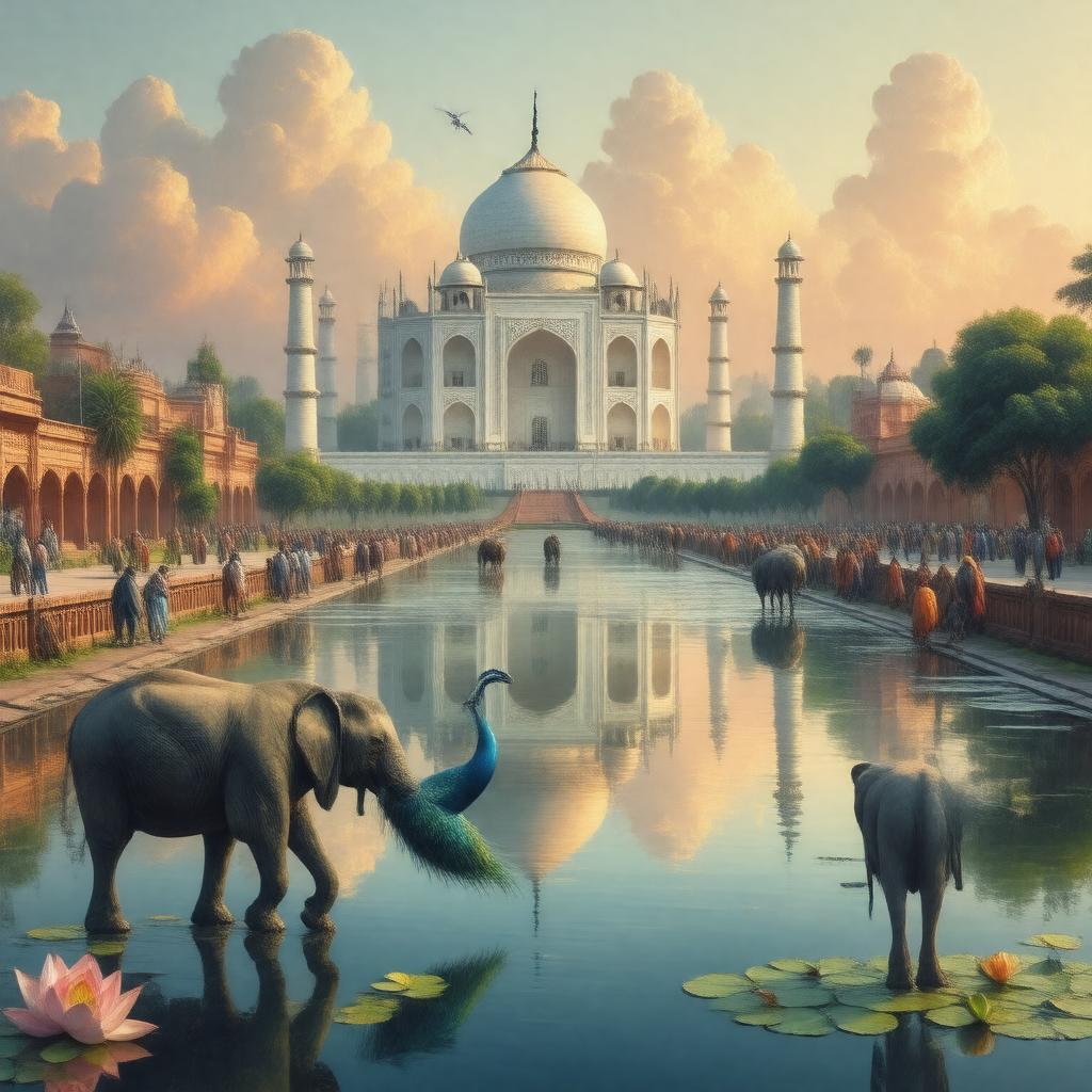 AI-created image of India