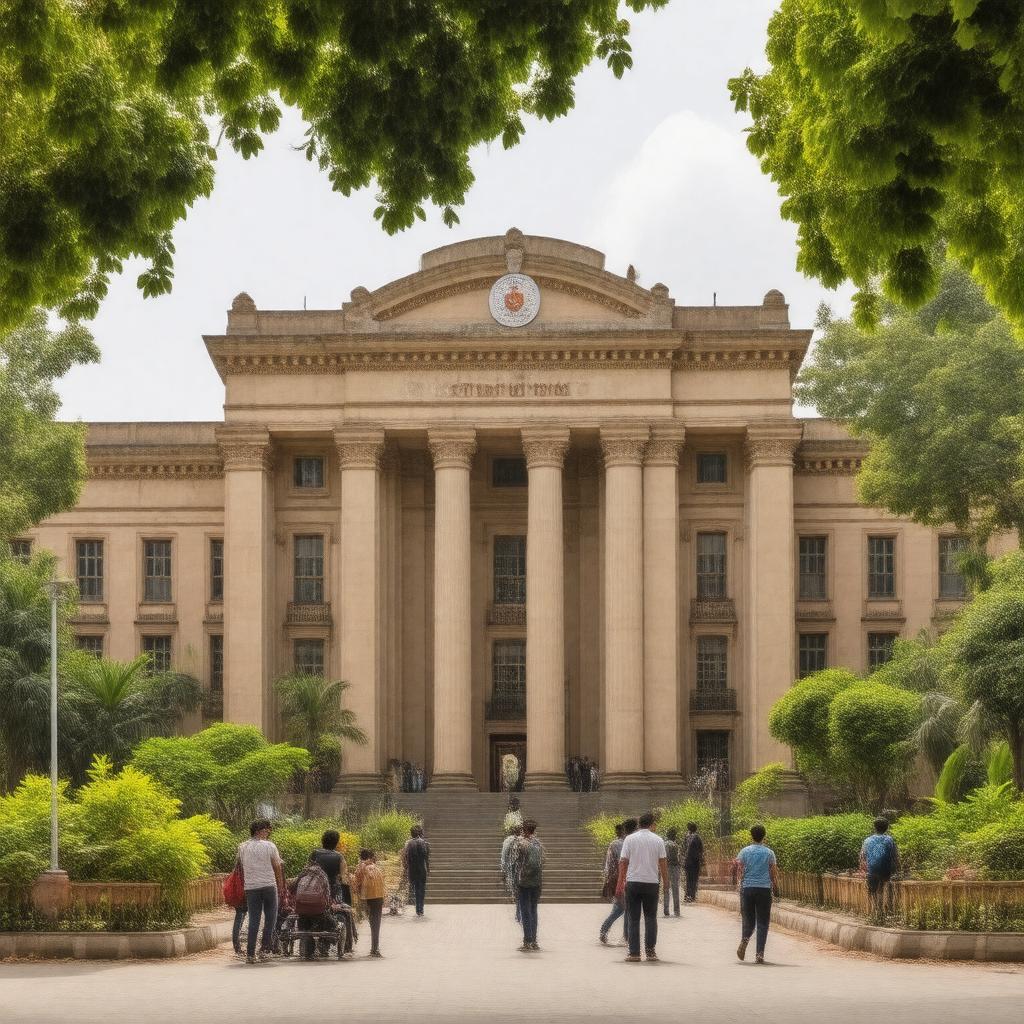 AI-created image of Indian Academy of Sciences