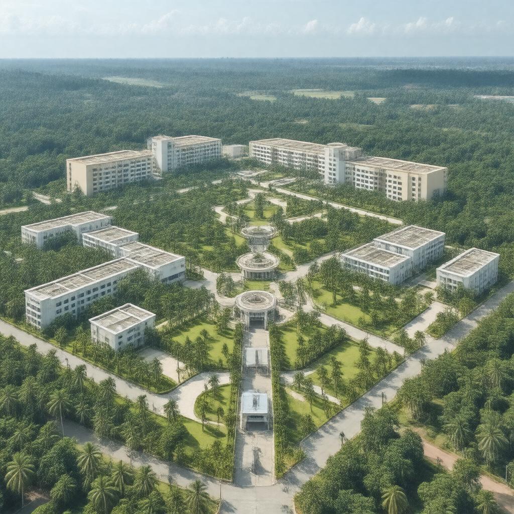 AI-created image of Indian Institute of Space Science and Technology