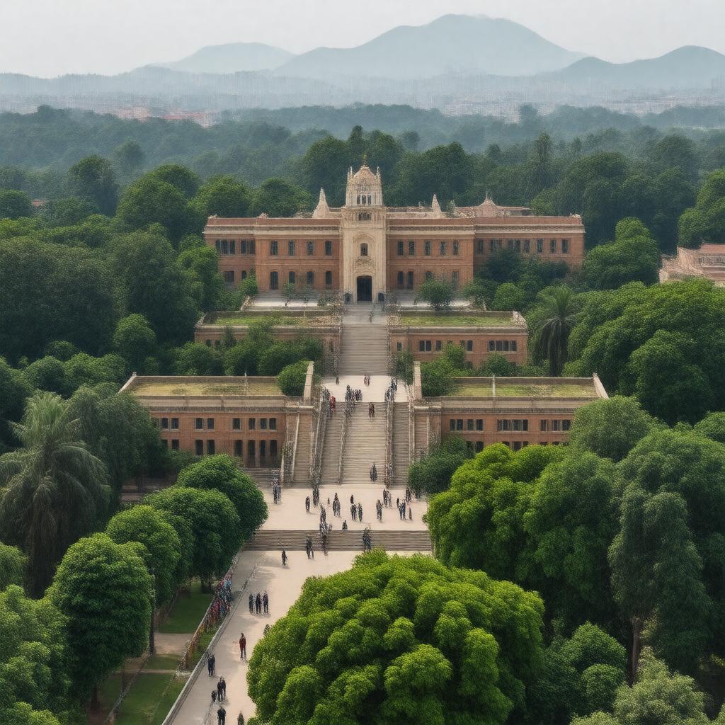 AI-created image of Indian Institute of Technology Delhi
