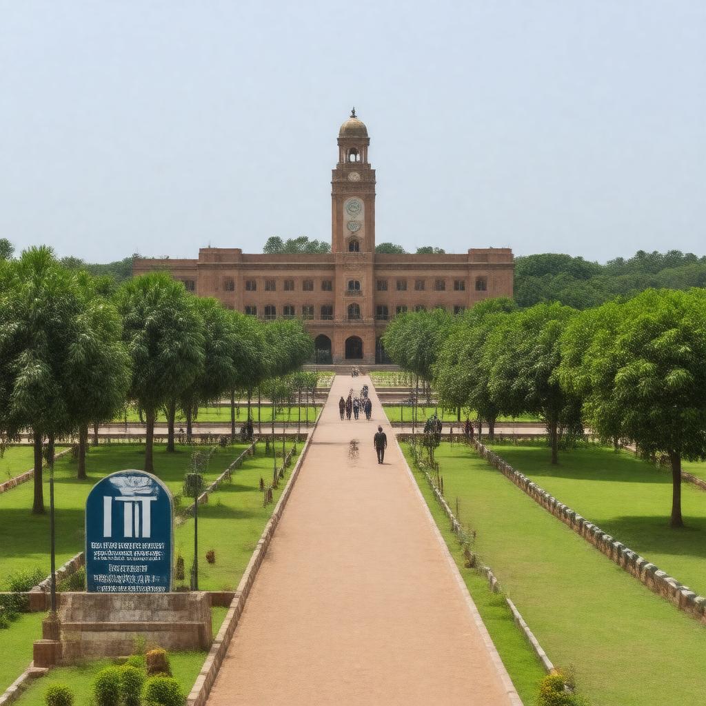 AI-created image of Indian Institute of Technology Madras