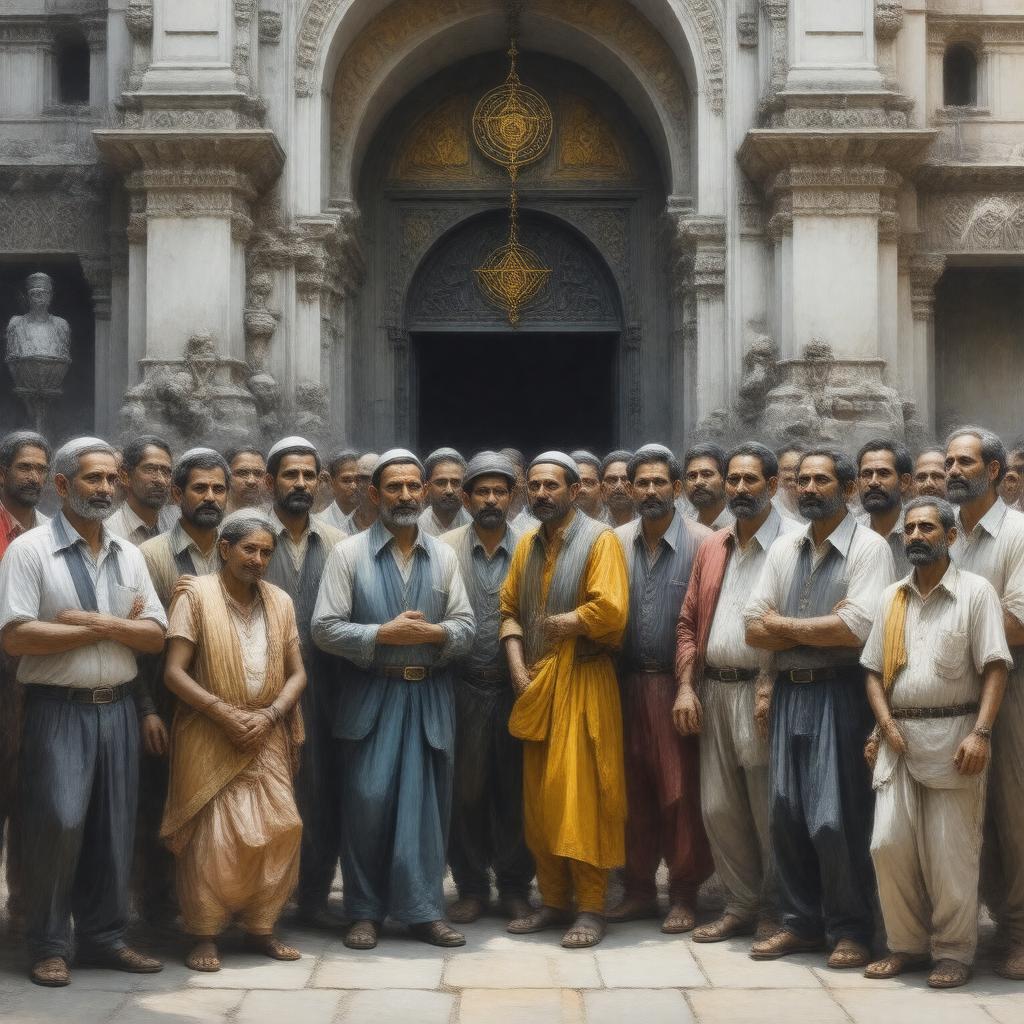 AI-created image of Indian Jews