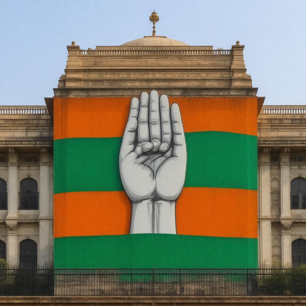 AI-created image of Indian National Congress