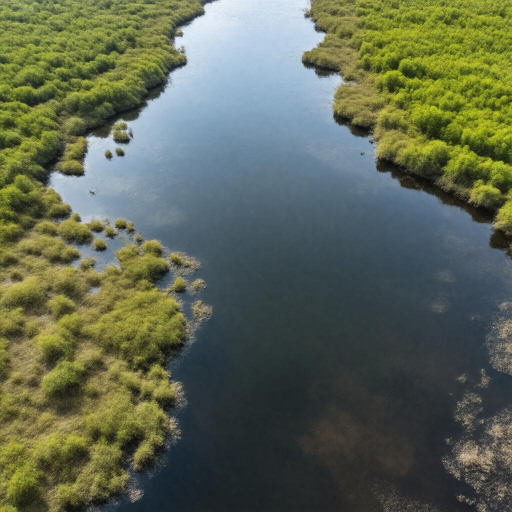 AI-created image of Indian River Lagoon