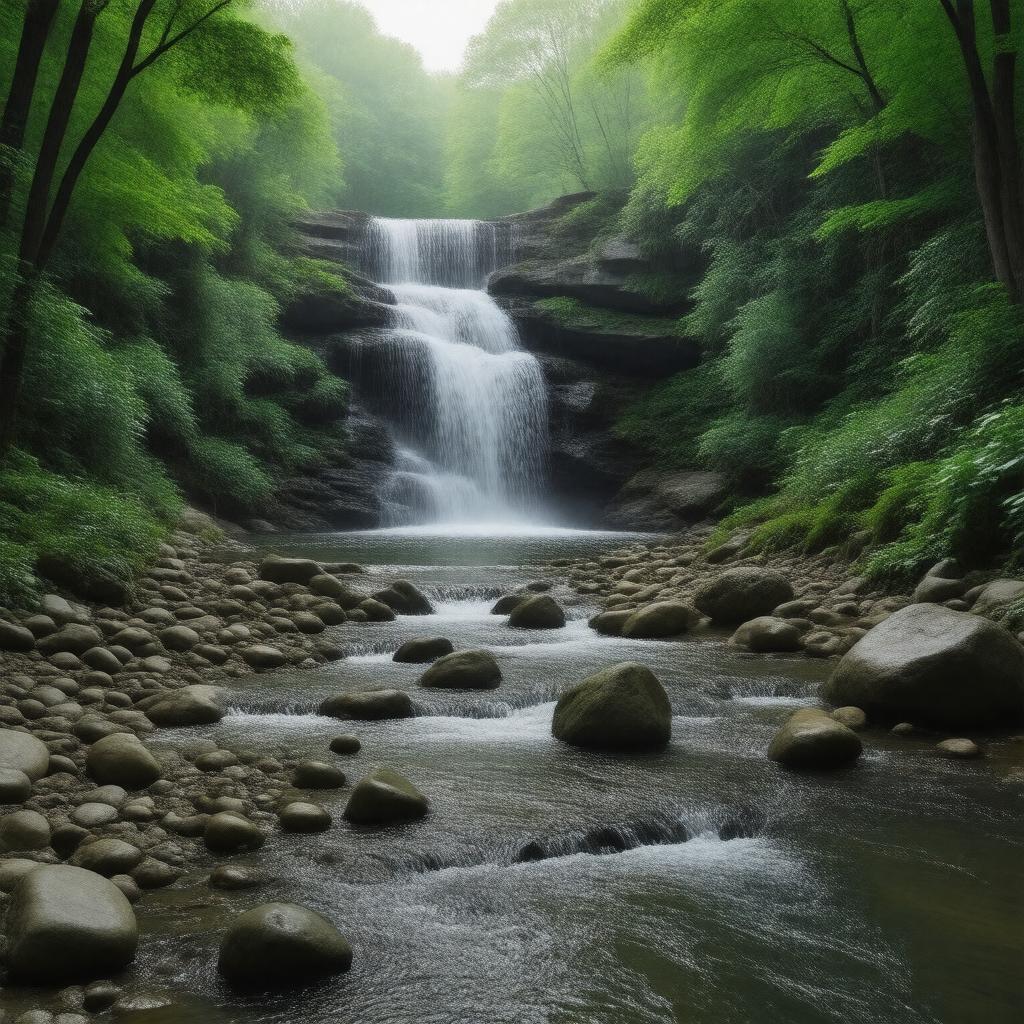 AI-created image of Indian Well State Park