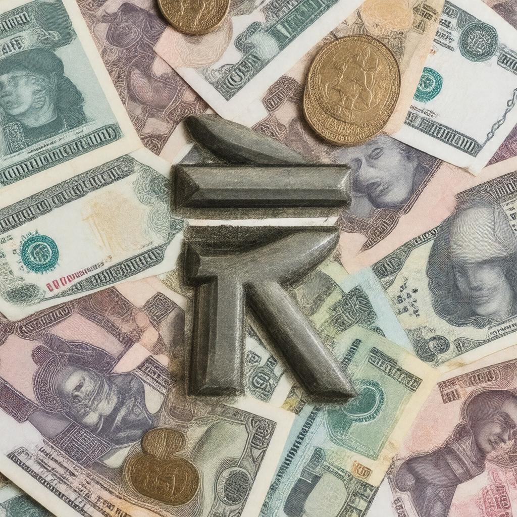 AI-created image of Indian rupee