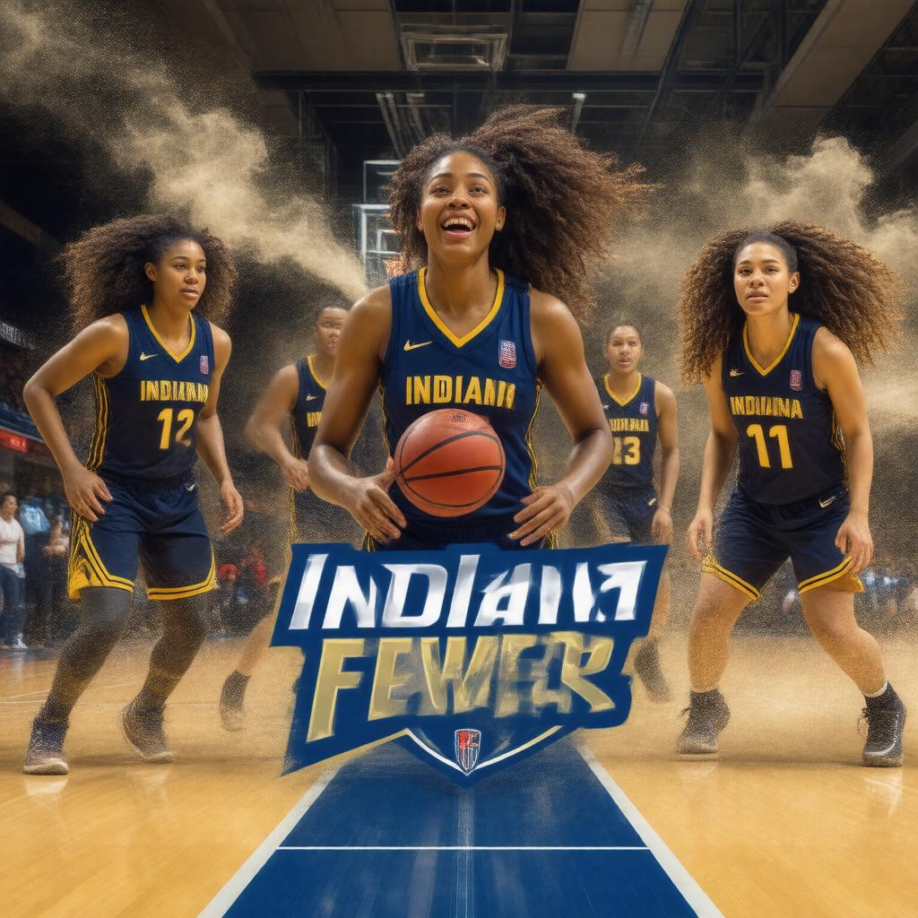 AI-created image of Indiana Fever