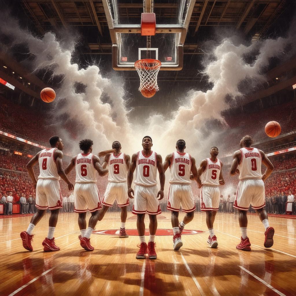 AI-created image of Indiana Hoosiers