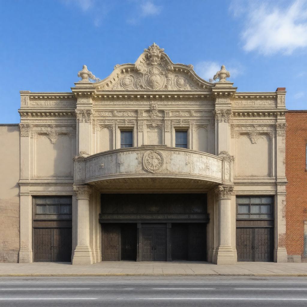 Click to view larger image AI-created image of Indiana Theatre