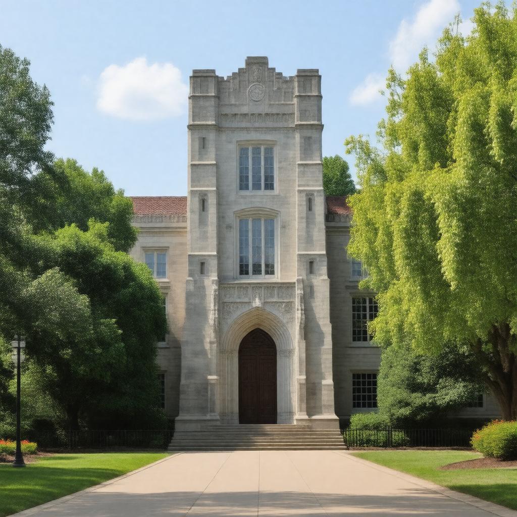 AI-created image of Indiana University Kelley School of Business