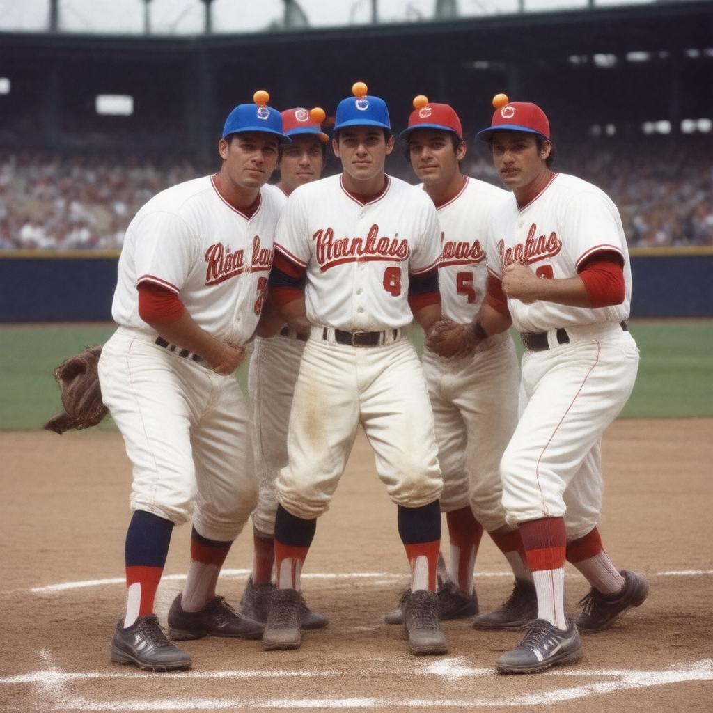 AI-created image of Indianapolis Clowns