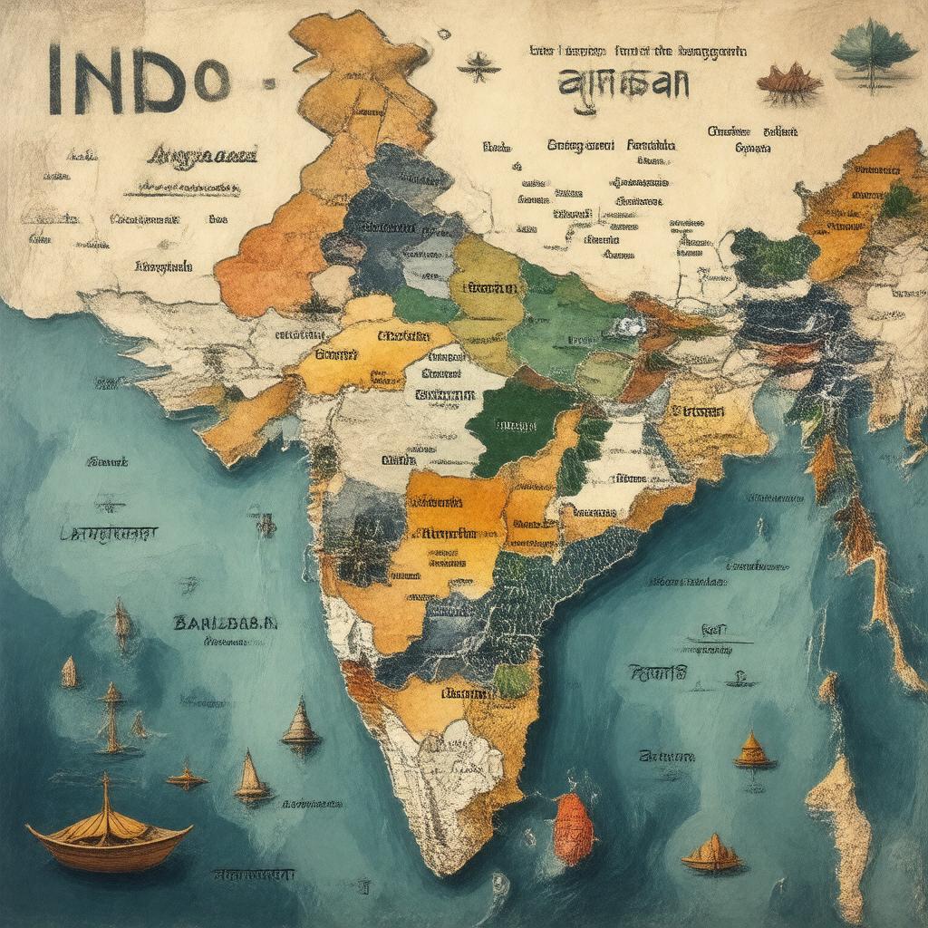 AI-created image of Indo-Aryan