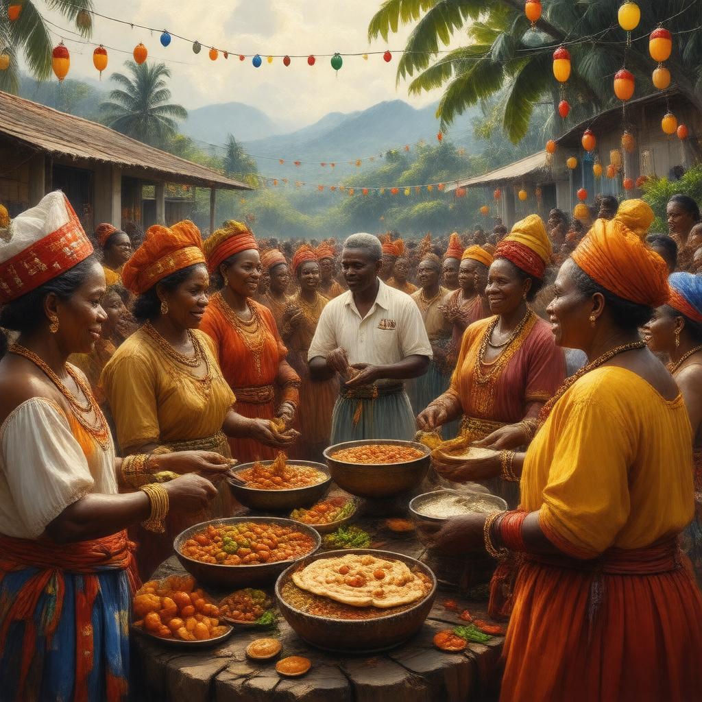 AI-created image of Indo-Trinidadian and Tobagonian