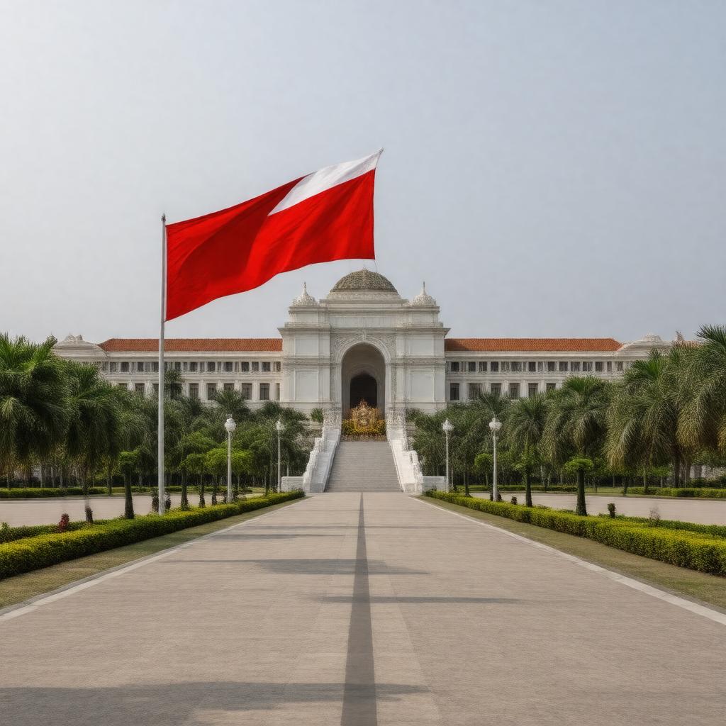 AI-created image of Indonesian government