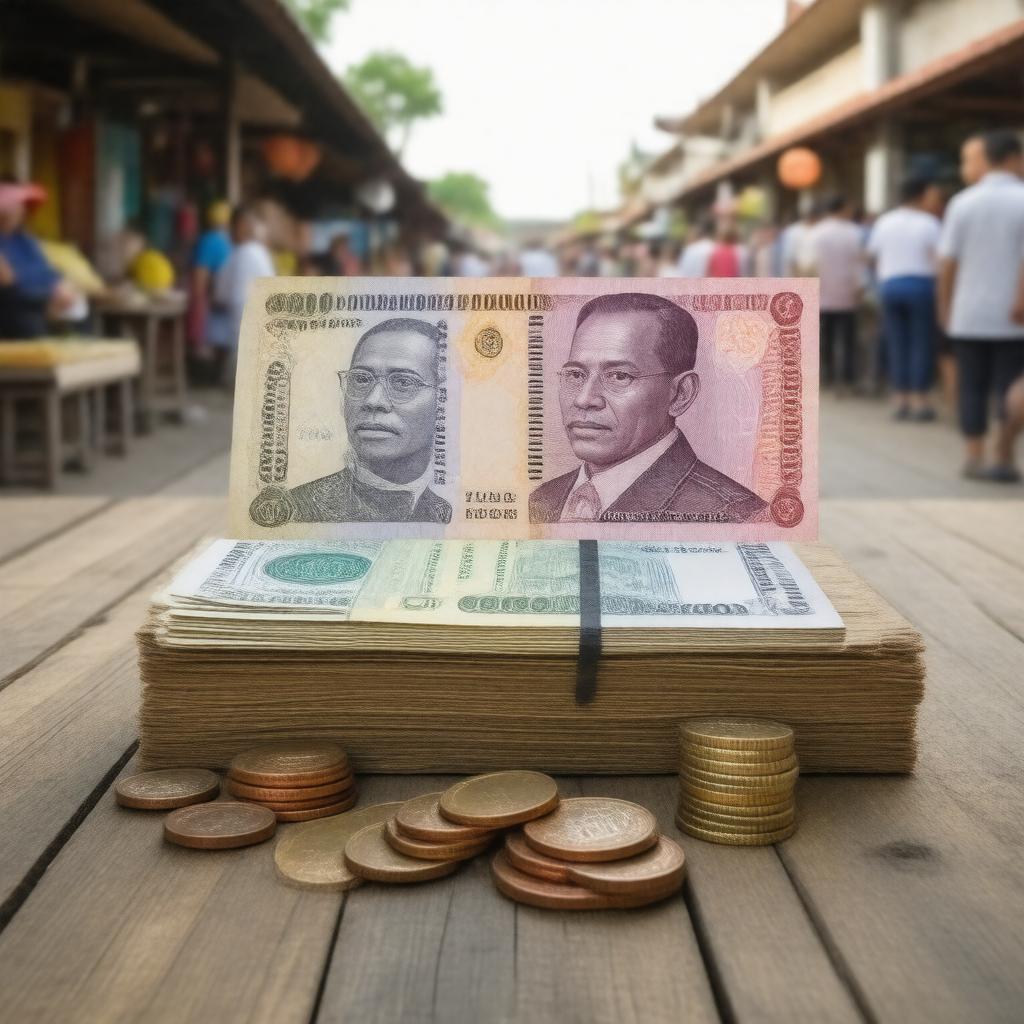 Click to view larger image AI-created image of Indonesian rupiah