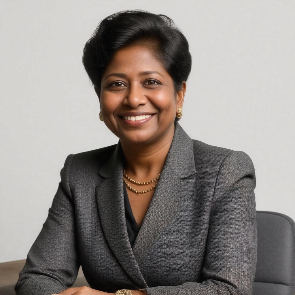 AI-created image of Indra Nooyi