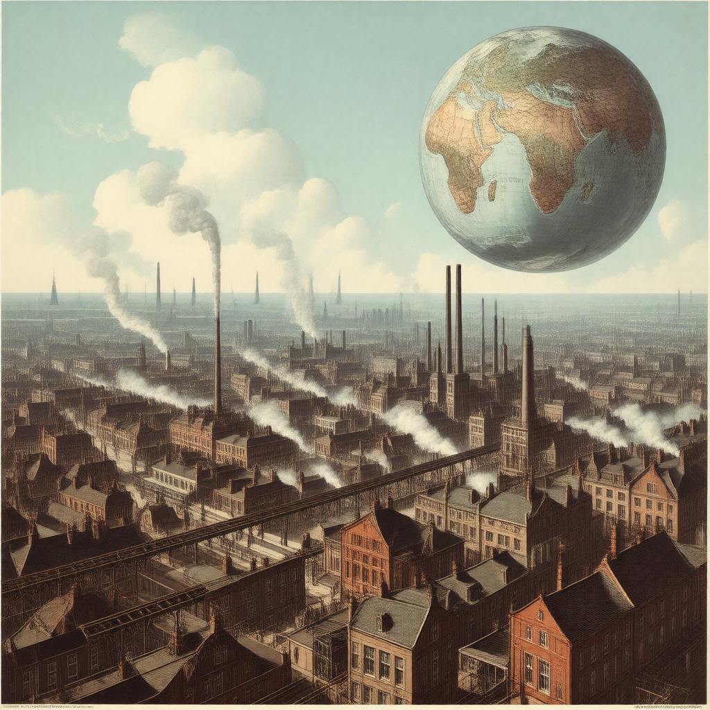 AI-created image of Industry and Empire