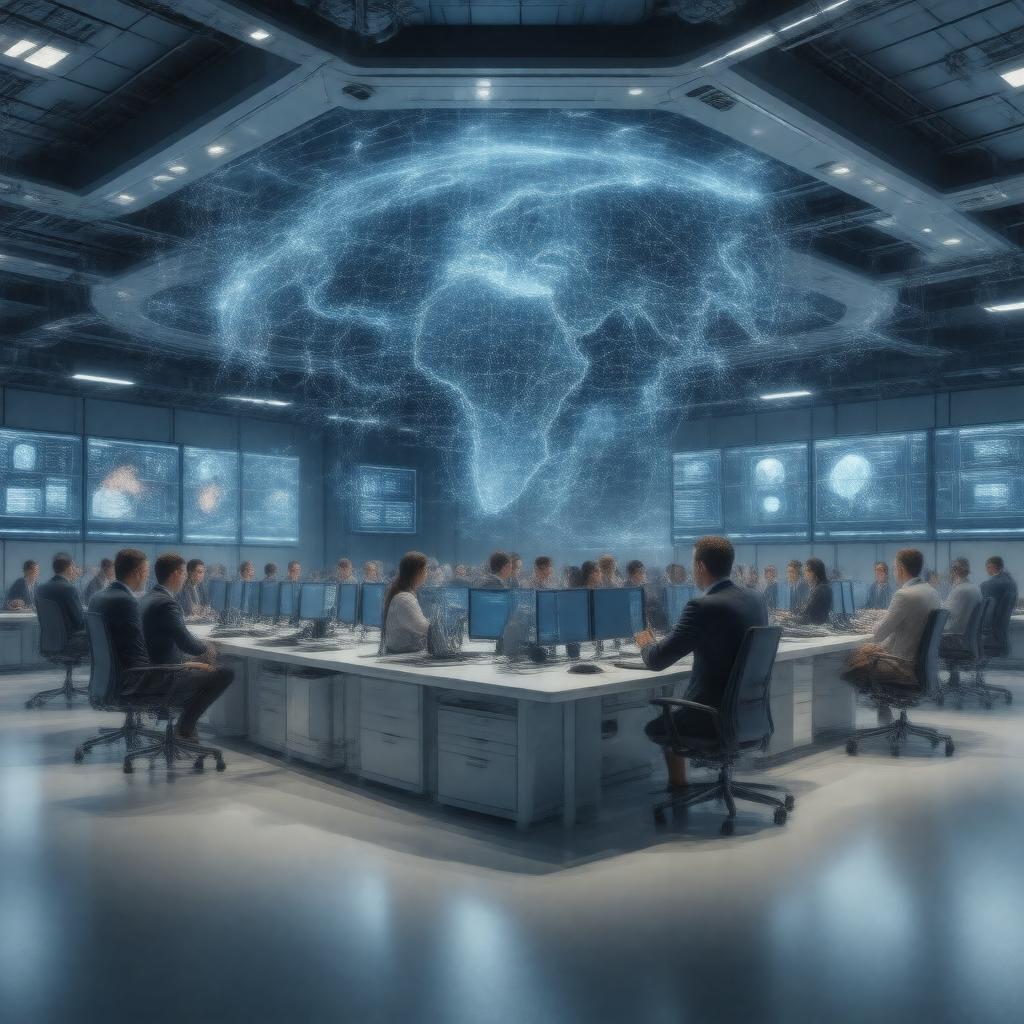 AI-created image of Information Sharing Environment