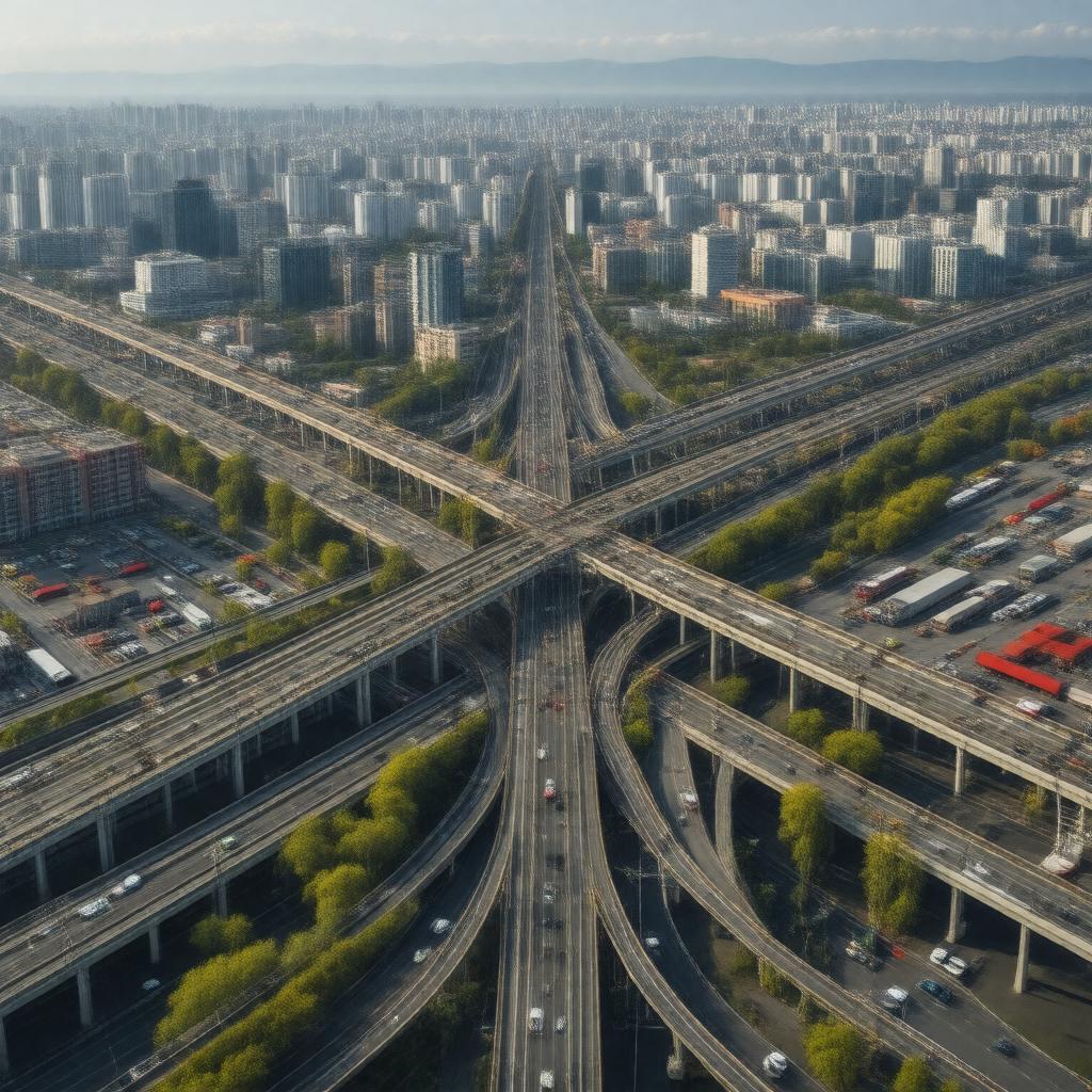 AI-created image of Infrastructure Investment and Jobs Act