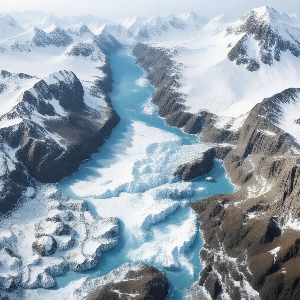 AI-created image of Inglefield Gulf