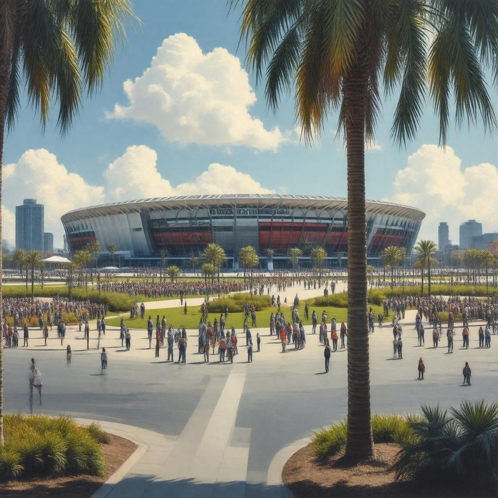 AI-created image of Inglewood, California