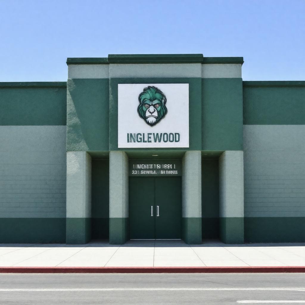AI-created image of Inglewood High School